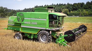 Hafer Dreschen  DeutzFahr 5690 HTS  LU Öxle [upl. by Barger]