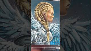 Silver Valkyries Sorcery TCG Alpha artist proof by Severine Pineaux [upl. by Kozloski]