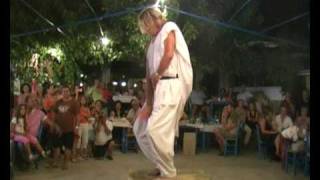 Stefanos dancing on Kalamakia Alonissos [upl. by Ainod]