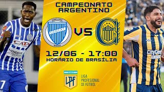 GODOY CRUZ x ROSÁRIO CENTRAL  AO VIVO  NARRAÇÃO 1206  CAMPEONATO ARGENTINO [upl. by Savitt]