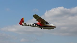 Voltige Planeurs Vogt Lo 100  La Ferté Alais Air Show 2016 [upl. by Accebar]