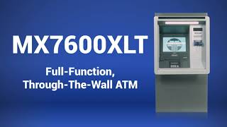 Hyosungs MX7600XLT Full Function ThroughTheWall ATM [upl. by Salchunas562]