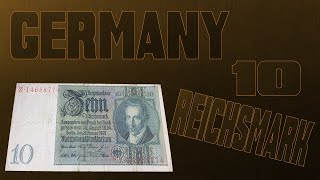 GERMANY 10 REICHSMARK [upl. by Hubey768]