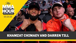 Khamzat Chimaev amp Darren Till’s First Interview Its Team Smesh Bros For Life  MMA Fighting [upl. by Ramhaj]