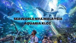 Aquaria KLCC in Kuala Lumpur  Biggest Aquarium i ever VISIT  FULL TOUR  indonesia [upl. by Rickey]