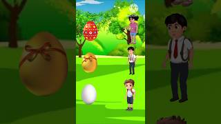 Imli ke egg se bhoot nikala 😃🥰shorts viralcartoon animation [upl. by Lemraj]