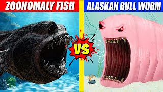 Zoonomaly Fish vs Alaskan Bull Worm  SPORE [upl. by Anitsyrc]