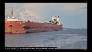 Csl Assiniboine Arrived to Superior on July 8 [upl. by Grantland933]