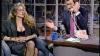 Jerry Hall on Letterman [upl. by Ynahteb]