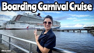 Carnival Celebration  What to Expect on First Day Boarding at Miami Port travel Carnival [upl. by Hokanson]