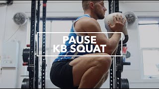 Kettlebell Pause Goblet Squats [upl. by Aneert]