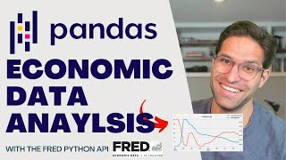 Economic Data Analysis Project with Python Pandas  Data scraping cleaning and exploration [upl. by Lundell]