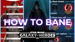 Darth Bane Crash Course Omicrons Mods amp Comps [upl. by Boigie65]