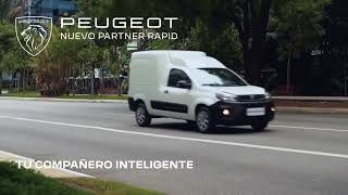 ¡Conoce el nuevo Peugeot Partner Rapid tu compañero inteligente [upl. by Eeltrebor]