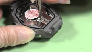 How to Change a CTL1616 Rechargeable Watch Battery in a Casio GShock [upl. by Ayihsa600]