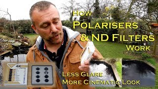 Filming Cinematic Video  Polarizers and ND Filters explained [upl. by Clova]