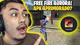 SAIU FREE FIRE AURORA STORE BUG DE CONGELAMENTO CORRIGIDO MAIS LEVE TESTEI O APK  DOWNLOAD [upl. by Hedelman575]