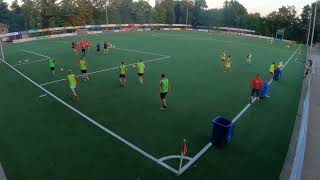 Fussballtraining Techniktraining  Spassübung zur Regeneration [upl. by Eetsirk]