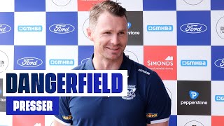 Patrick Dangerfield Press Conference  Round 7 [upl. by Uhej307]