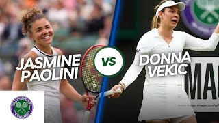 Donna Vekic vs Jasmine Paolini Wimbledon Semifinals Prediction [upl. by Monda]