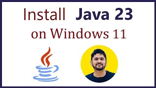 How to Install Java JDK 23 on Windows 11 [upl. by Nuarb93]