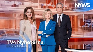 TV4 Sweden  TV4 Nyheterna  New design 2022 [upl. by Ariaz]