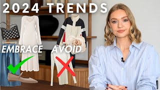 FASHION TRENDS TO EMBRACE amp ONES TO AVOID IN 2024  CREATING A MODERN CLASSIC LOOK [upl. by Loggins700]