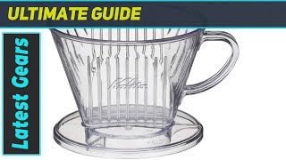 Kalita 05001 Coffee Dripper Enhance Your Coffee Brewing Experience [upl. by Milburt]