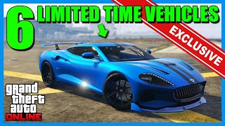 LAST CHANCE Limited Time Vehicles Purchasable Now  GTA 5 Online [upl. by Goodyear]