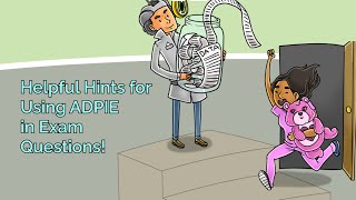 Helpful Hints for Using ADPIE in Exam Questions Step 1 COMLEX NCLEX® PANCE AANP [upl. by Friedlander699]