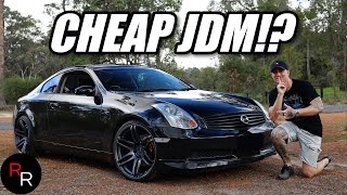 The BEST CHEAP JDM Car To Buy V35G35 Review [upl. by Schlessinger322]