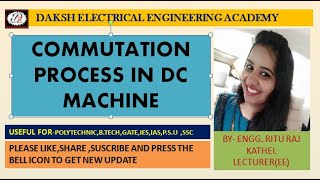 COMMUTATION PROCESS IN DC MACHINE [upl. by Bathsheeb47]