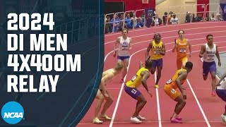 Mens 4x400m relay  2024 NCAA indoor track and field championships [upl. by Orips]