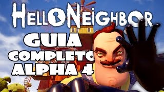 PASSO A PASSO ALPHA 4 FINAL  Hello Neighbor Alpha 4 [upl. by Eliath]