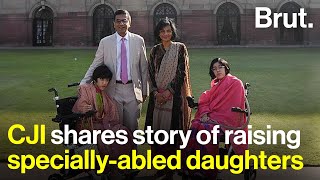 CJI shares story of raising speciallyabled daughters [upl. by Gow297]