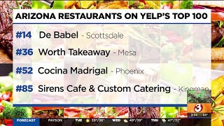 Arizona restaurants make Yelps Top 100 list for 2024 [upl. by Davison]