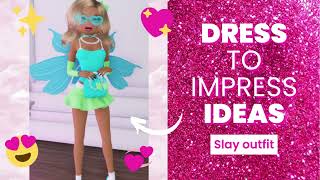 ROBLOX DRESS TO IMPRESS OUTFIT ideas inspo [upl. by Rafa716]