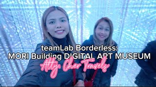 We went to Teamlab Borderless in Azabudai Hills Worth the visit [upl. by Erialc27]