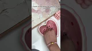 How to remove the press on nails Lets check it out Handmade press on nails wwwpeonylifecom [upl. by Rednael]