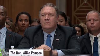 Pompeo testifies before Senate Foreign Relations Committee [upl. by Ynneg401]