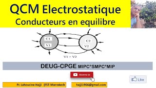 QCM conducteurs en equilibre [upl. by Eerased]