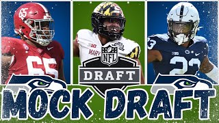 Seattle Seahawks 2024 OFFSEASON 7 Round Mock Draft Free Agency Strategy and Team Breakdown [upl. by Sabec]