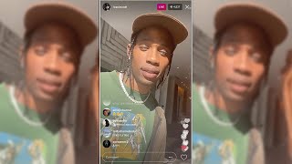 quotShes fakequot Travis Scott finally reveals why he broke up with Kylie Jenner IG Live Video [upl. by Jan]