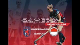 DHCtv  Düsseldorfer HC  RW Köln  1 Bundesliga Halle Damen West  1012 um 1200 Uhr [upl. by Hankins]