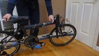 Allen Sports XWay Folding Bike Unboxing [upl. by Nebeur]