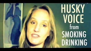 Will Smoking amp Drinking Create a Husky Singing Voice  Vocal Myths Exposed [upl. by Herrera449]