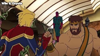 Hercules Reta a Los Vengadores ♦ Los Vengadores Unidos T04E05 ♦ Español Latino [upl. by Ziana]