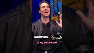 Ernie Anastos and Rob Magnotti comedian Hilarious John Travolta Impression On quotPositively Erniequot [upl. by Sollie]