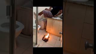 FIRE SEAT  POTTY  FIRE toilet potty video shorts [upl. by Ephrem]