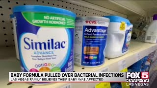 Nevada WIC issues recall for certain infant formulas including Similac [upl. by Eldred884]